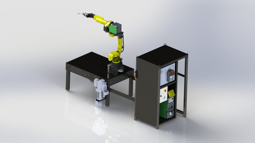 Robotické svařovací pracoviště – modelová řada T
